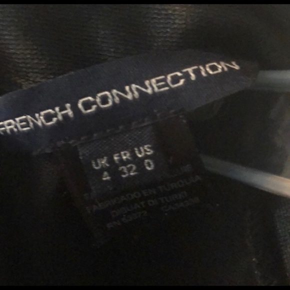 French Connection Turtleneck Shimmer Ponte Sheath Dress - Picture 9 of 12